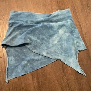 Herbal dyed hemp skirt